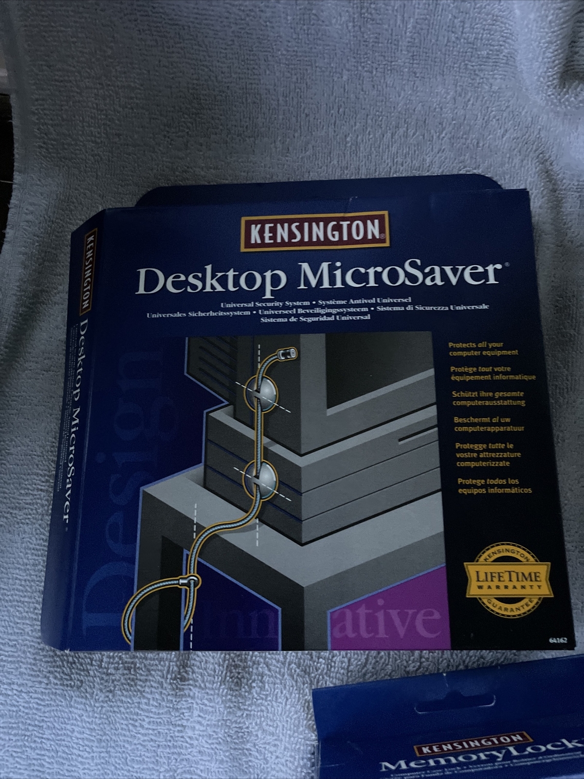 Kensington Desktop Micro saver/floppy Lock/Memory Lock Set (5a)