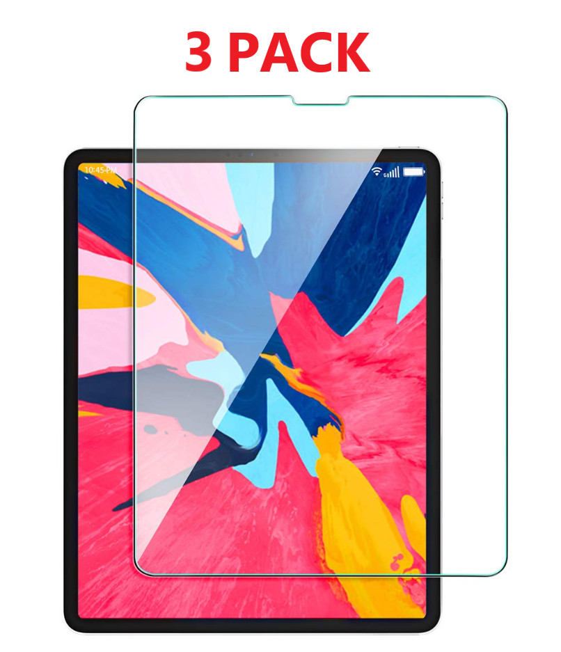 3-Pack Tempered Glass Screen Protector For Apple iPad Pro 11 inch 2018/2020