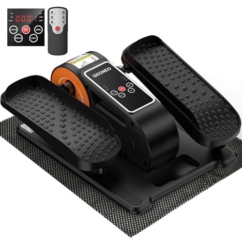 Under Desk Elliptical Machine, Electric Elliptical Leg Exerciser for Black
