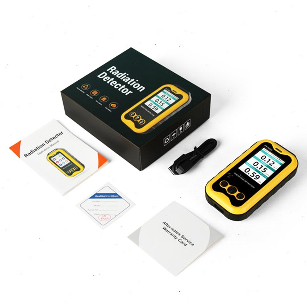 Handheld Nuclear Radiation Detector with Buzzer Sound Alarm for X, β, γ Ray