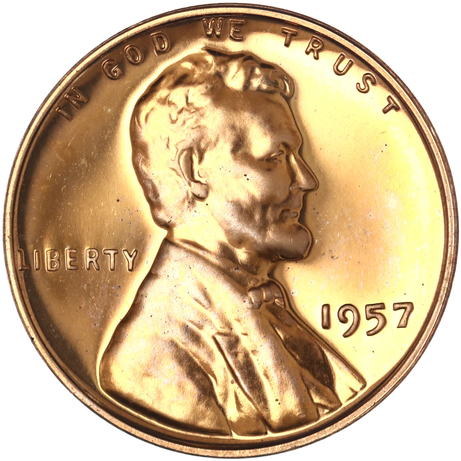 1957 (P) Lincoln Wheat Cent Gem Proof