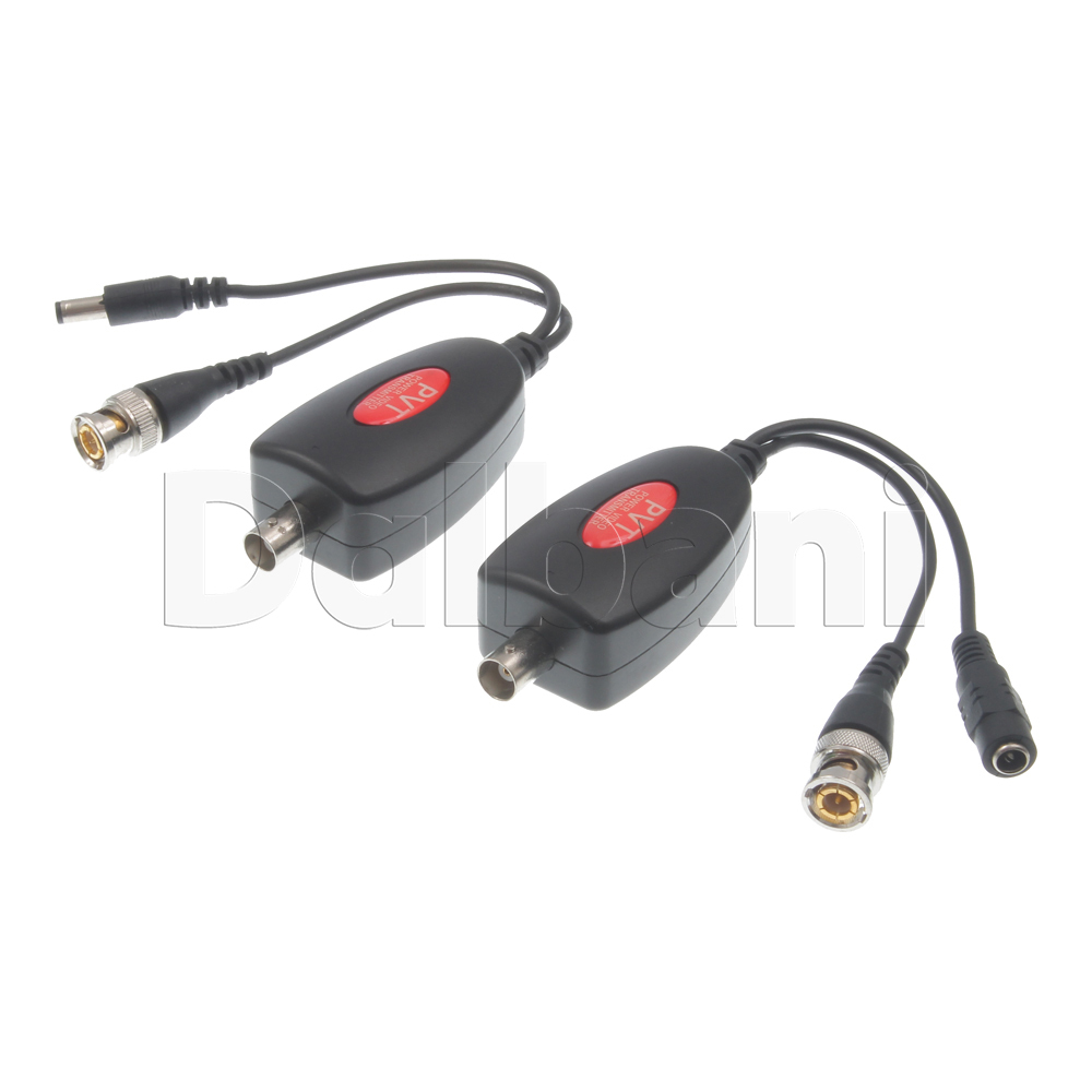 38-69-0032 Active BNC To BNC Power Video Transmitter Pair for CCTV AHD CVI TVI