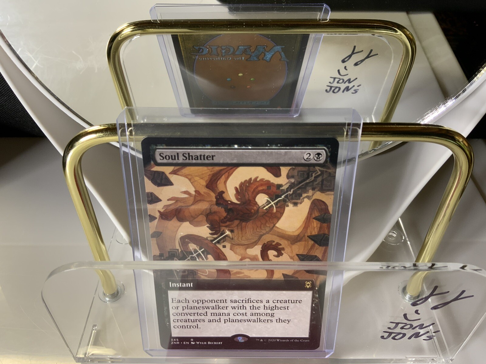1 x Soul Shatter - Extended Art - Zendikar Rising - NM-Mint - MTG