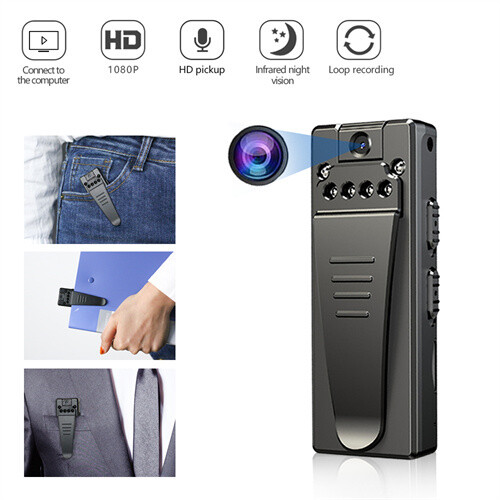 Micro Camera 1080P HD Sensor Night Vision Camera Motion Detection Sports DV
