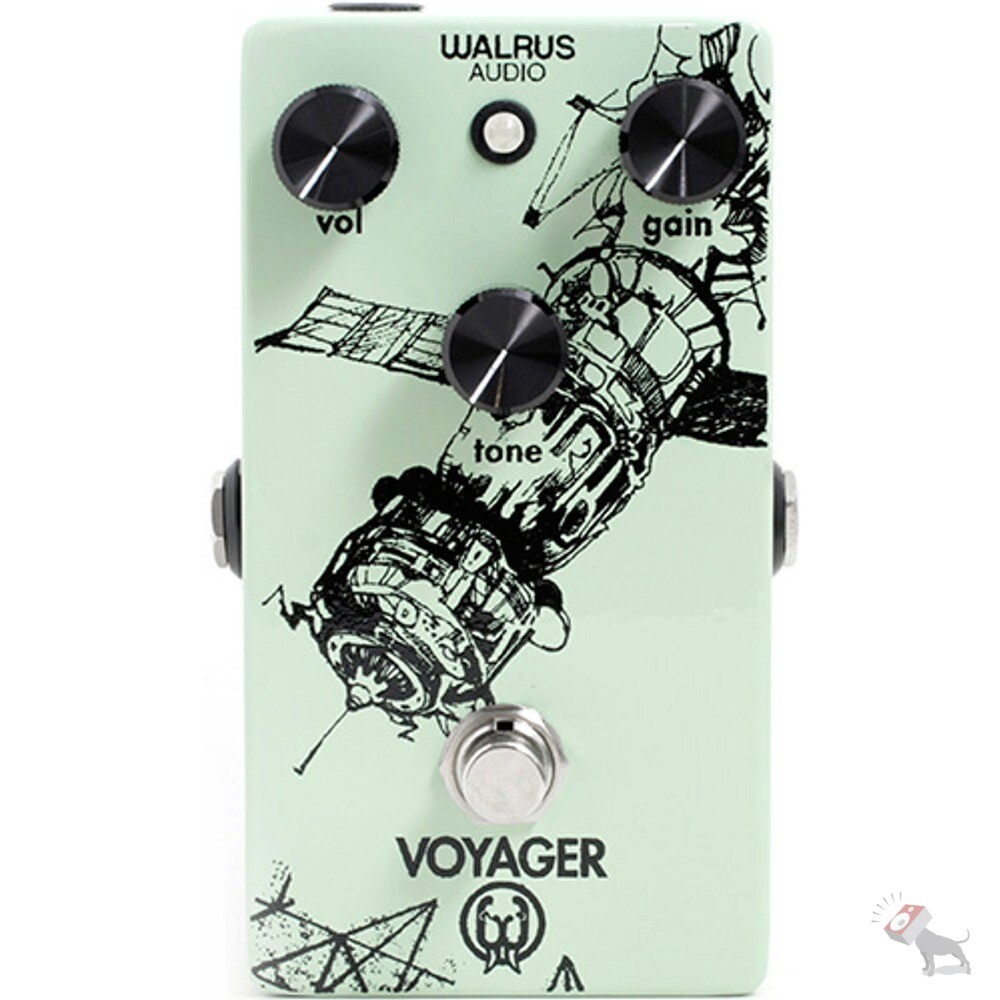 Walrus Audio Voyager Gain/Preamp Overdrive Boutique Guitar Effect Pedal