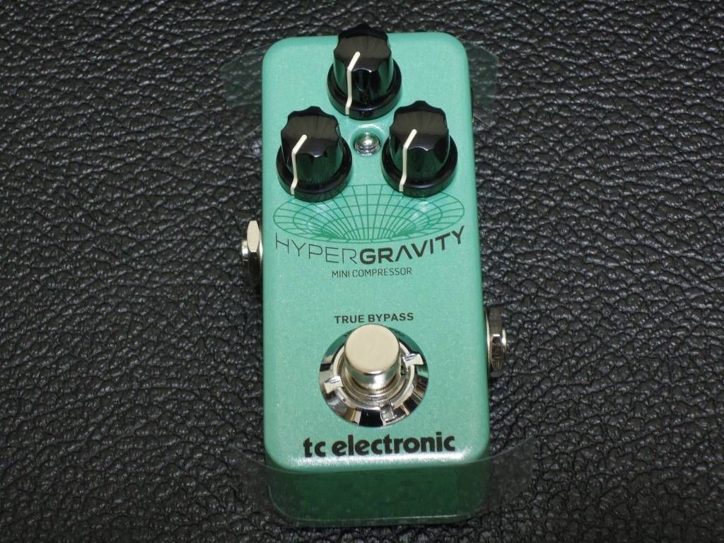 TC Electronic HyperGravity Mini Compressor Pedal for Electric Guitar Working