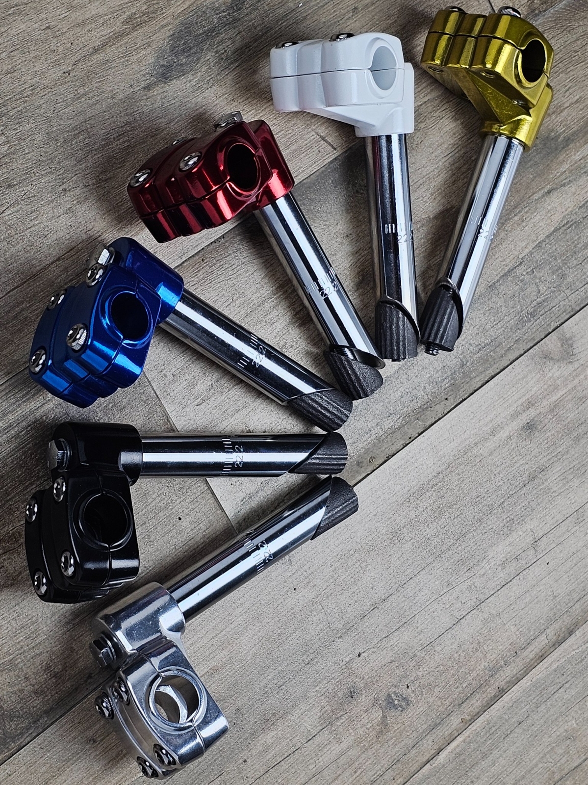 ALLOY 7/8" 22.2MM OLD SCHHOL BMX BIKE 4 BOLT QUILL STEM VINTAGE CRUISER BICYCLE