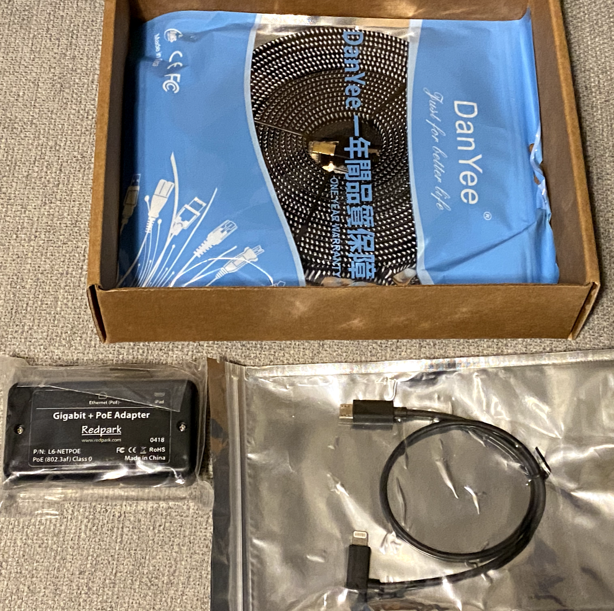 NEW Heckler design t272 giga ethernet POE upgade kit for zoom rooms console SH01