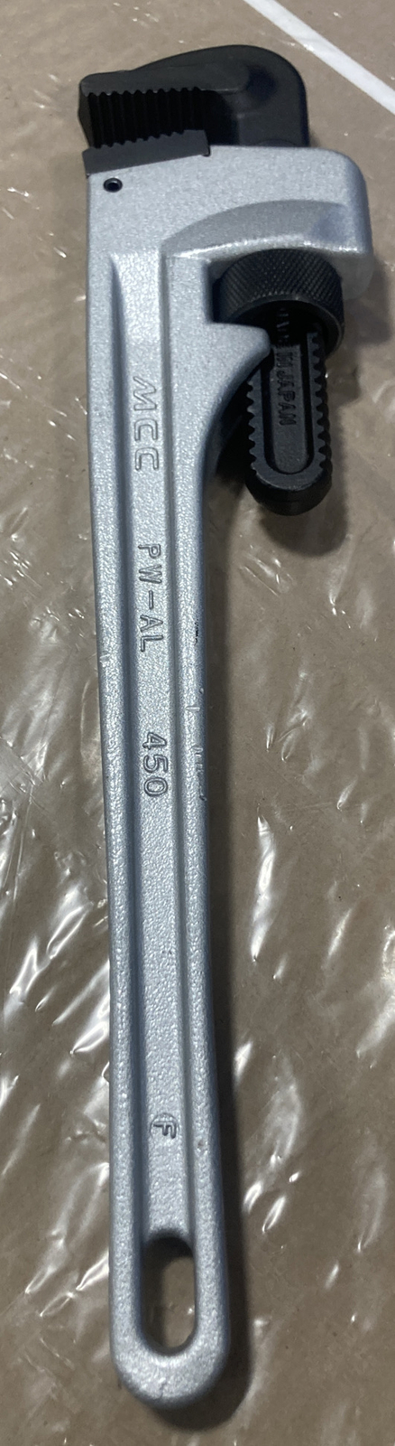 MCC PW-AL45 18" Aluminum Pipe Wrench Japan NEW