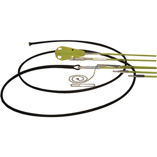 Labor Saving Devices 81-000 36ft Green Rod Wire Running Fish Rod Kit