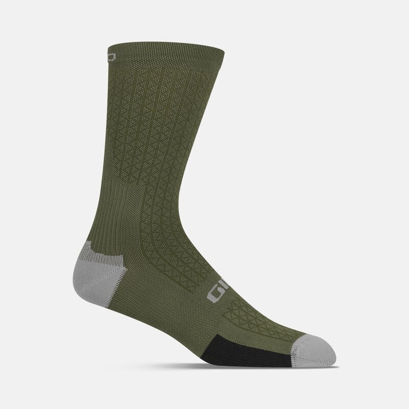 Giro HRc Team Sock Trail Green Small -Open Box