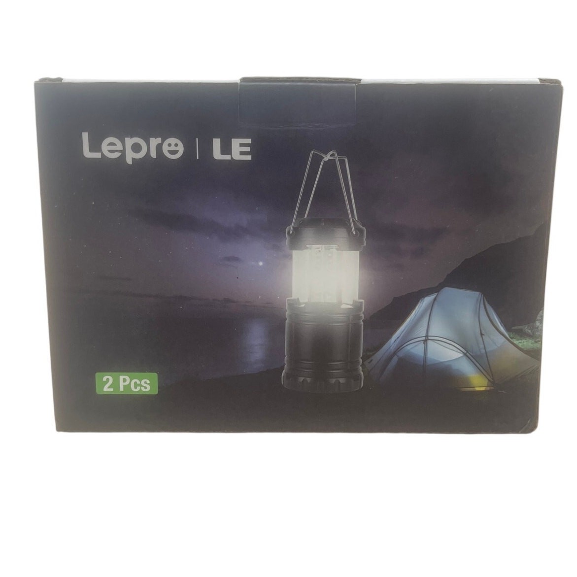 Lepro LED Camping Lantern Set 2 Portable Lights