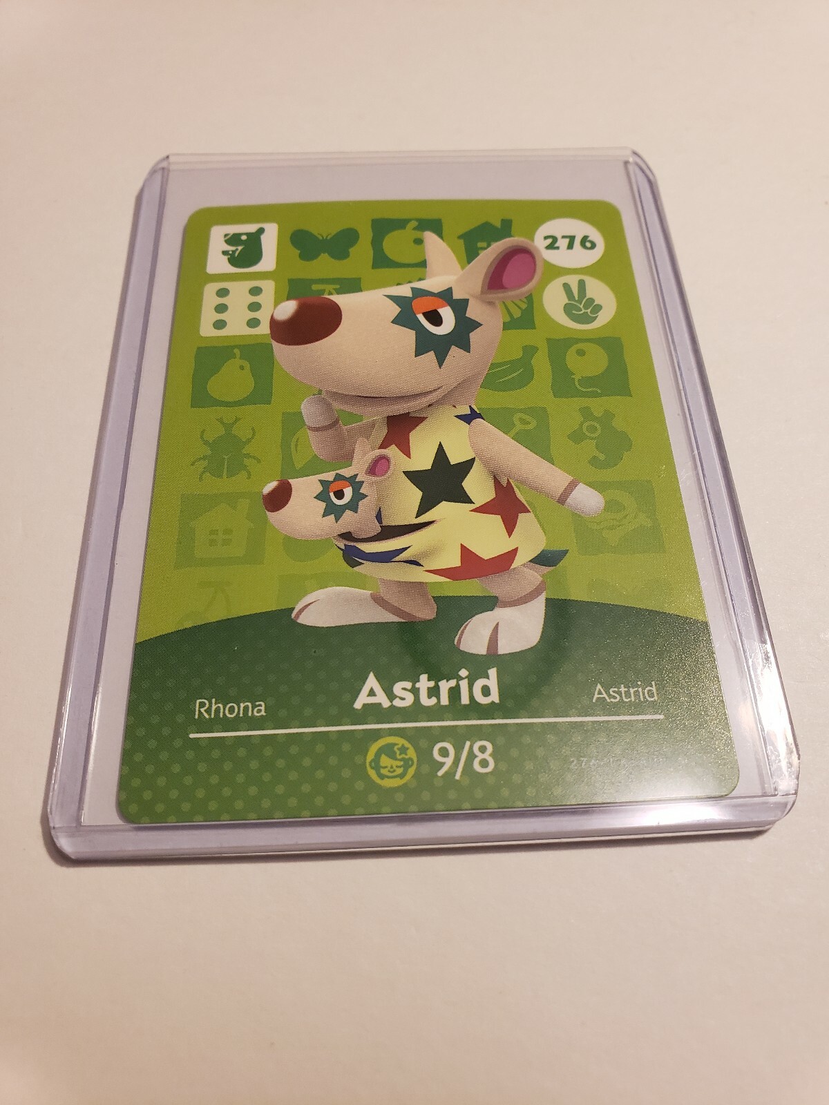 !SUPER SALE! Astrid # 276 Animal Crossing Amiibo Card Horizon Series 3 MINT!!!