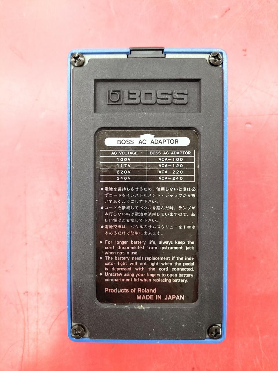 Boss CS-3 Guitar Compressor Pedal Used Excellent Condition Authentic