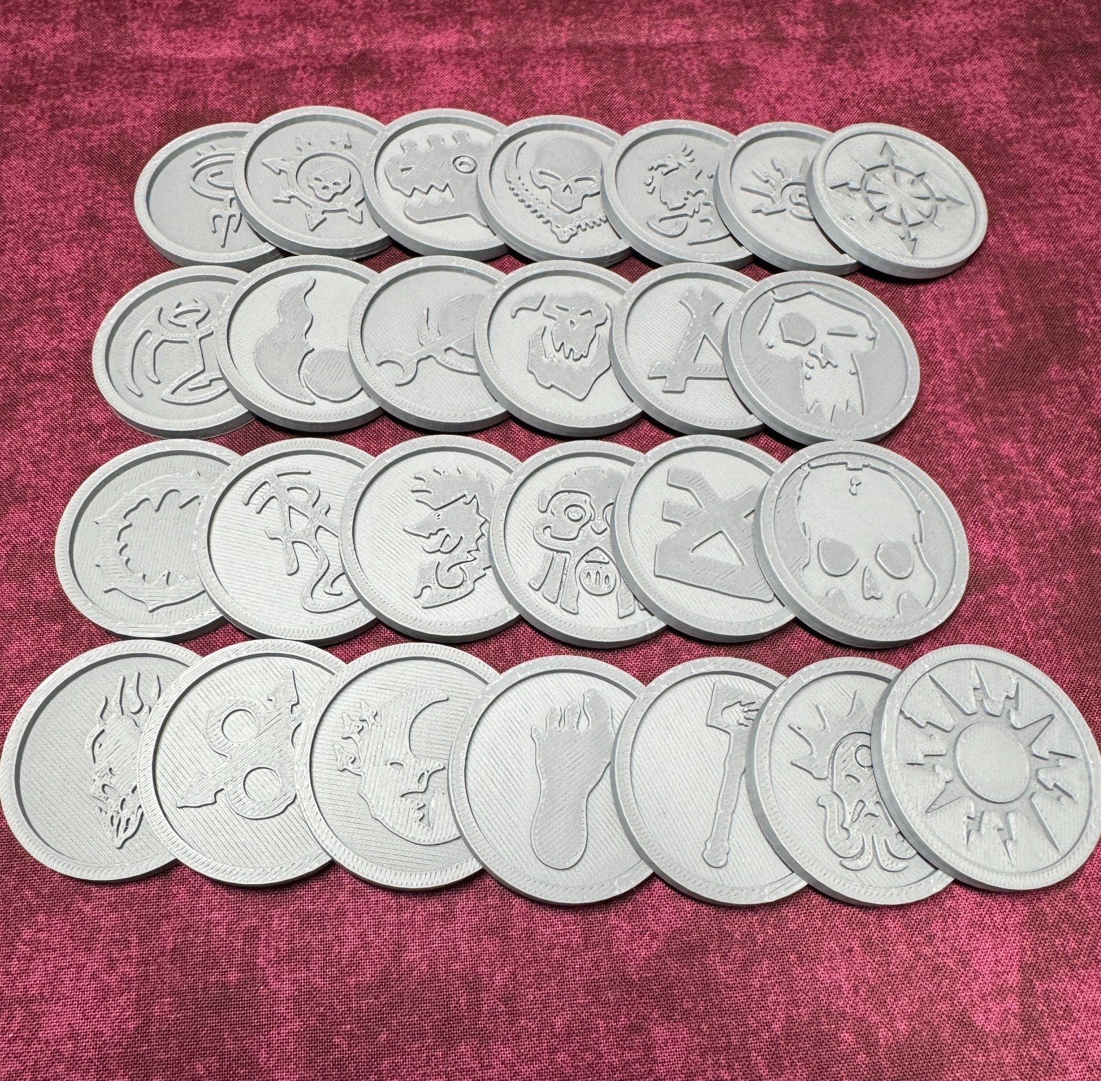 Warhammer Age of Sigmar AoS Faction Objective Marker Scenario Token