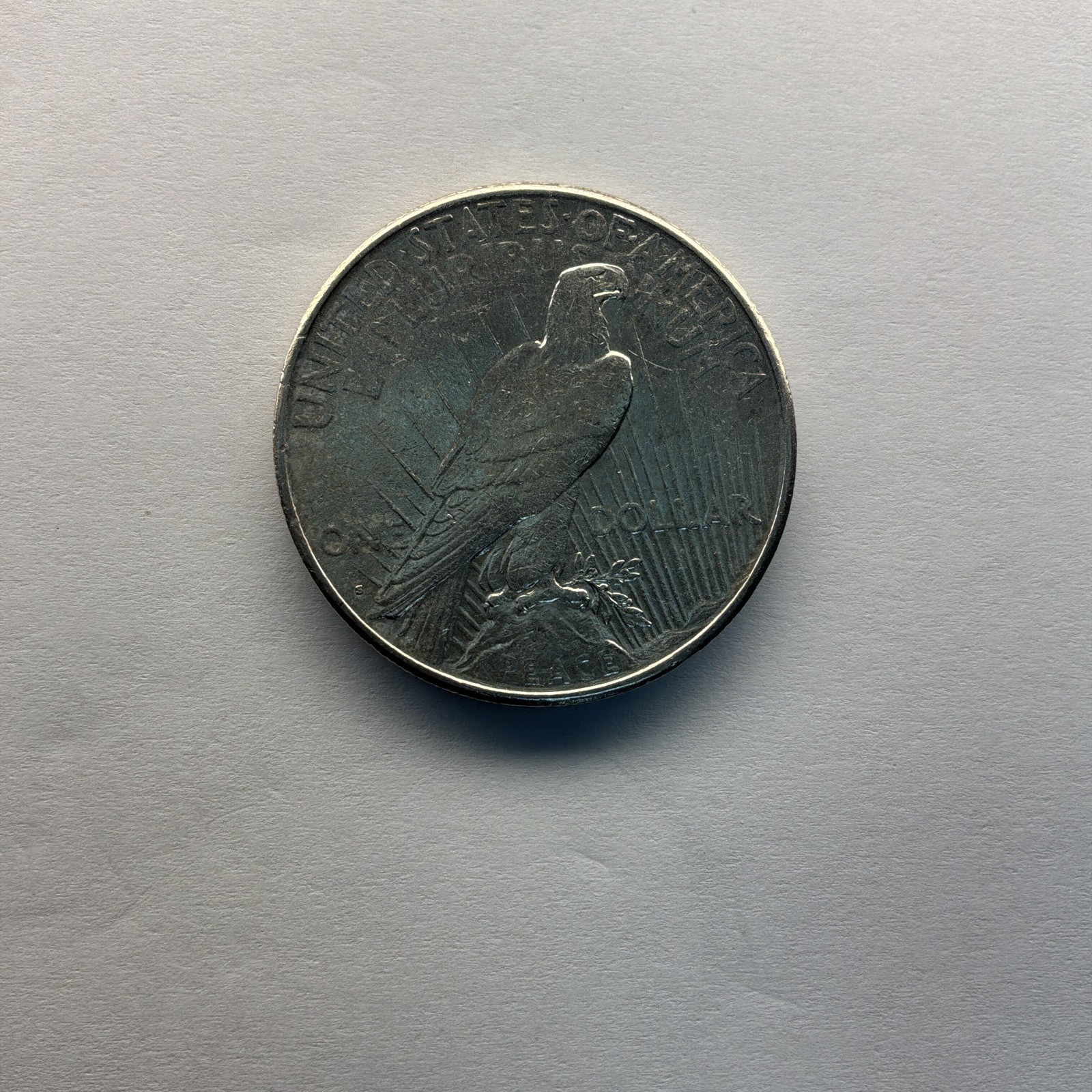 1925-S Peace US Silver Dollar $1 - 90% Silver San Francisco Mint Mark