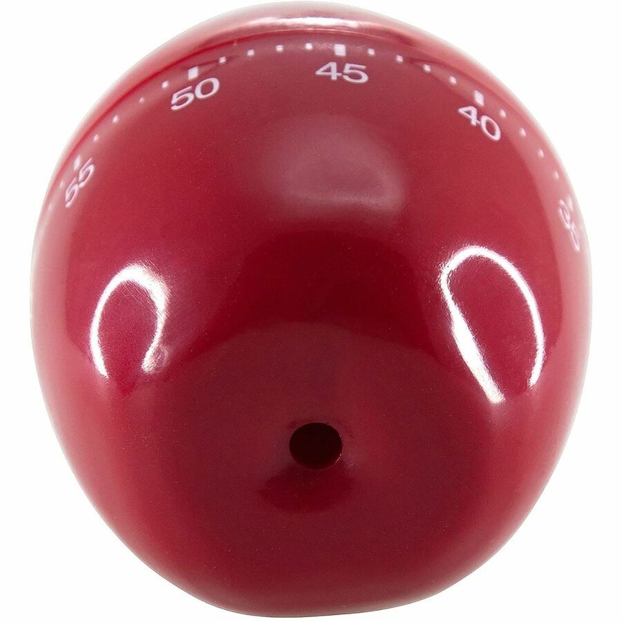 Baumgartens Kitchen Timer - 1 Hour - For Kitchen - Red (BAU77042)