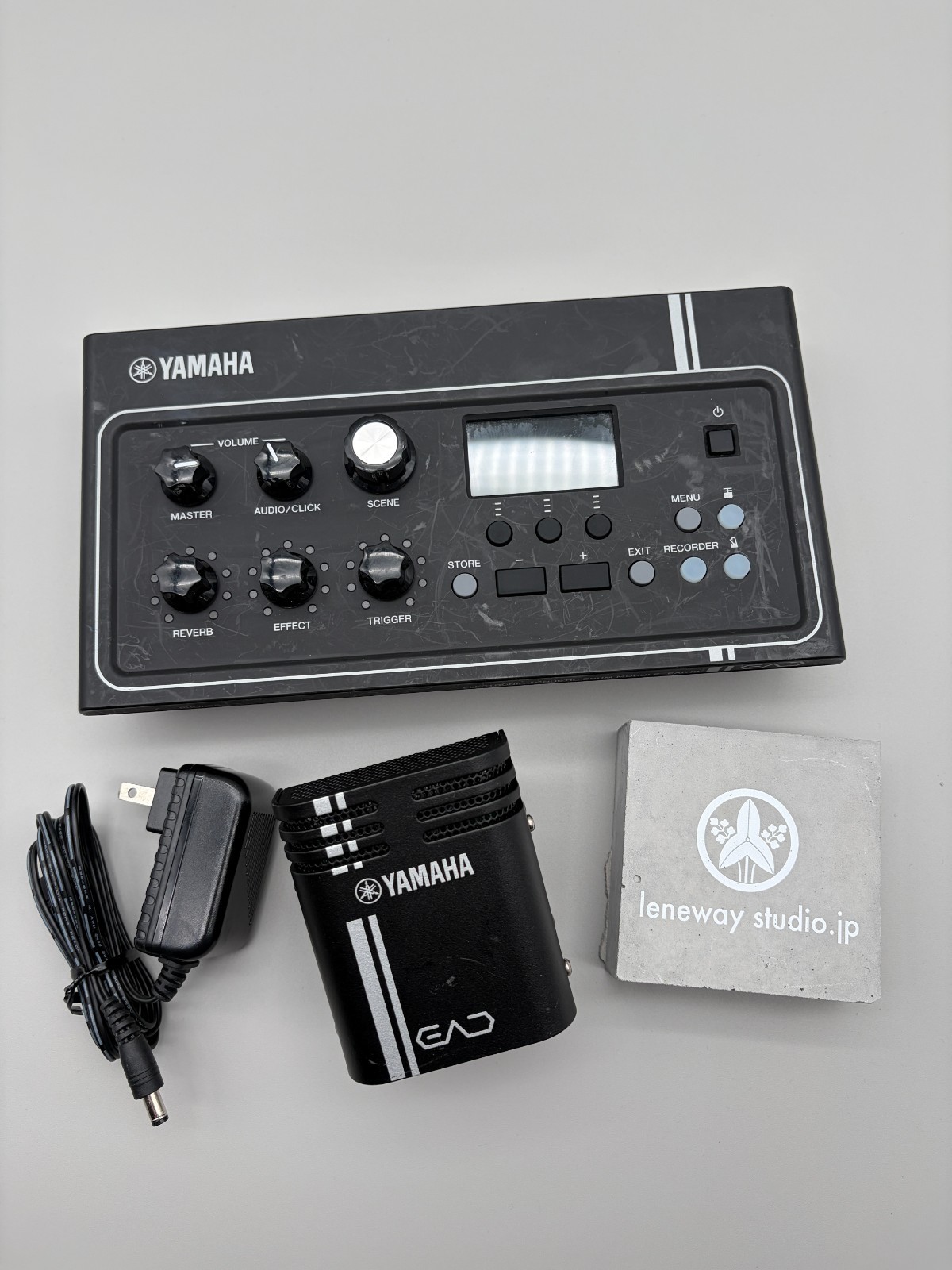 Yamaha EAD10 Electronic Acoustic Drum Module Sensor System Tested Working