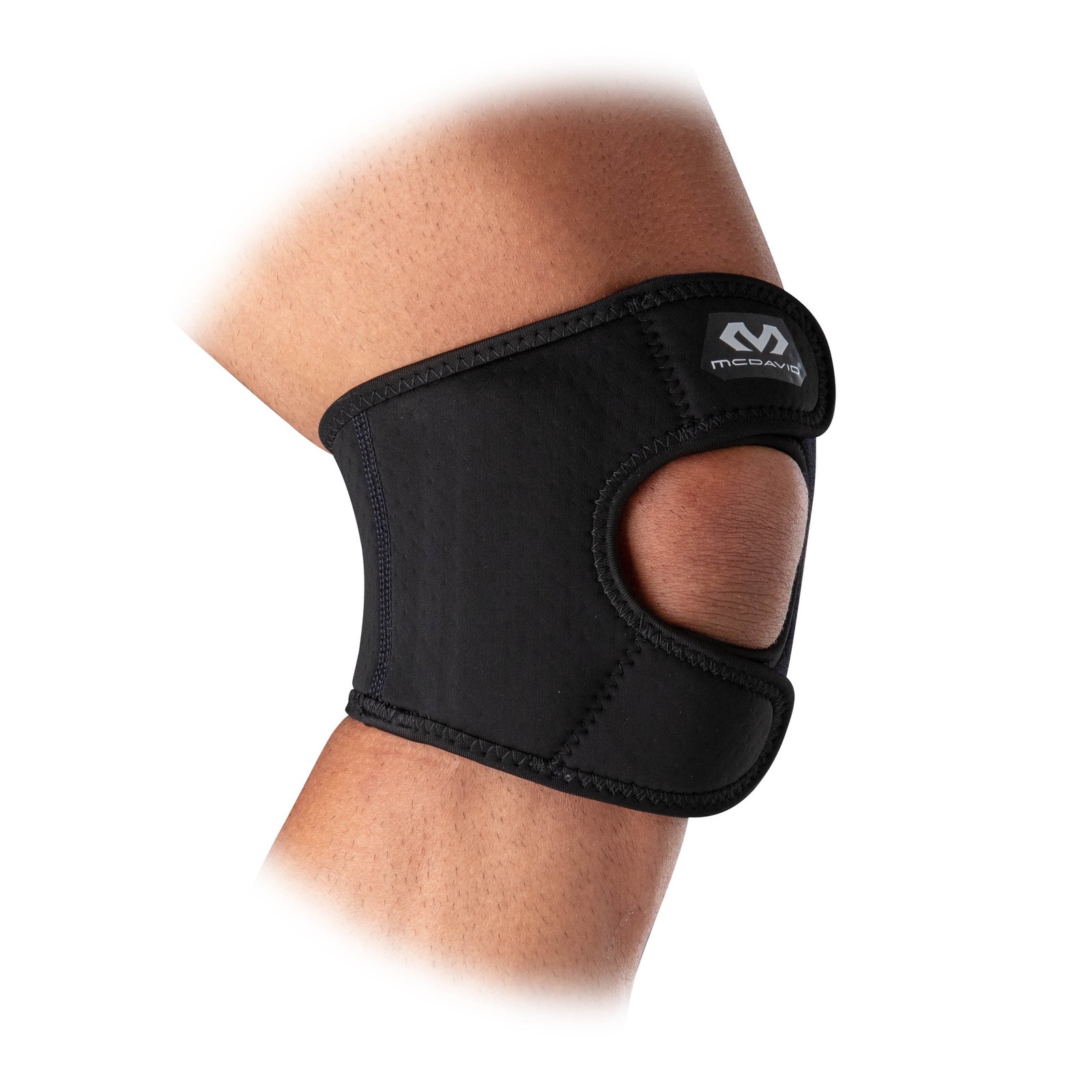 McDavid Sport Patella Pain Relief Adjustable Black Knee Patella Support Wrap
