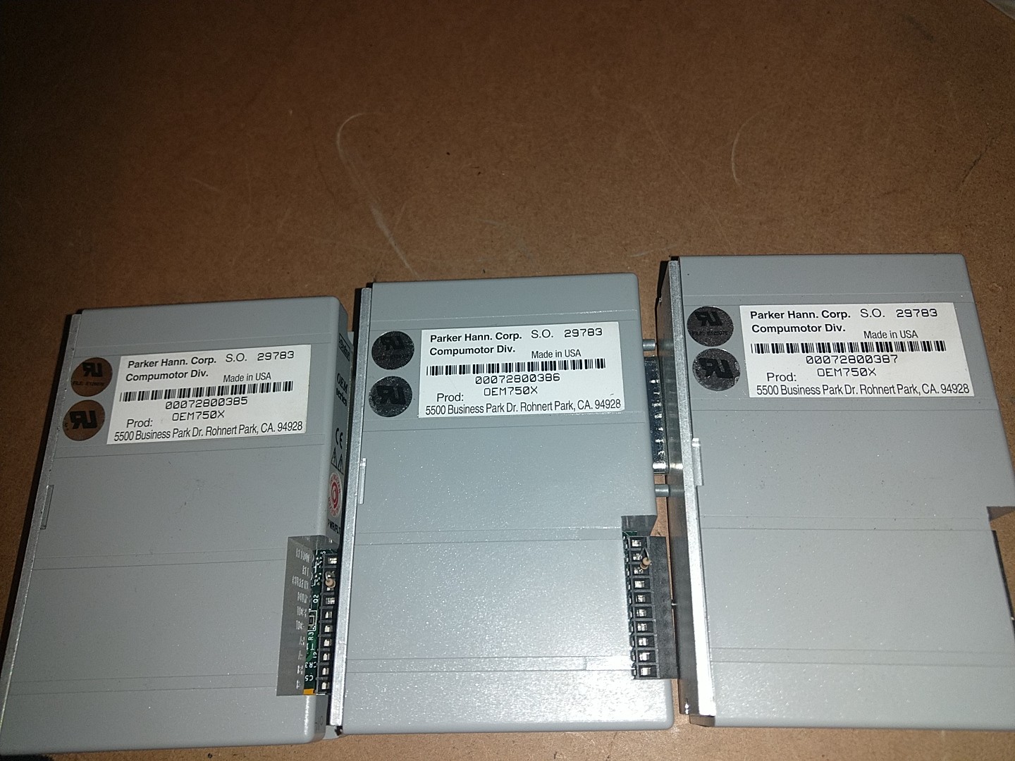 Parker Compumotor OEM750X Indexer Stepping Stepper Motor Controller