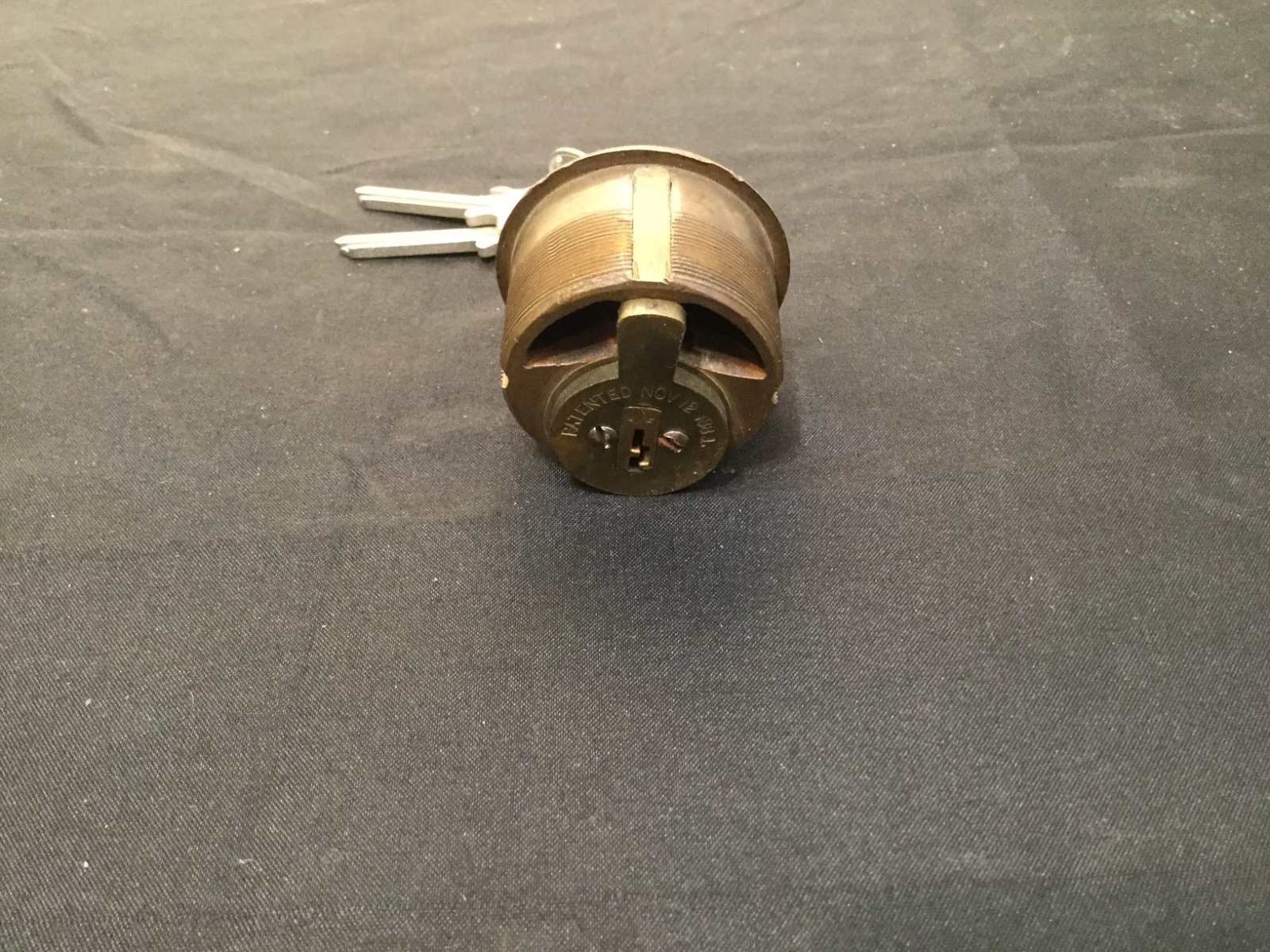Antique Mortised Cylinder w/ keys - Locksmith