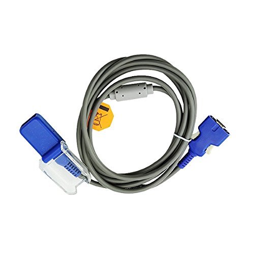 4pcs/Lot DOC-10 Nellcor Compatible SpO2 Adapter Extension Cable Wire 3M ,14 Pins
