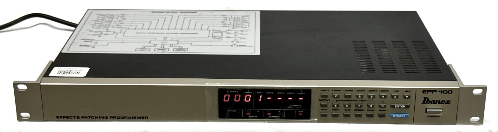 Ibanez EPP400 Effects Patching Programmer