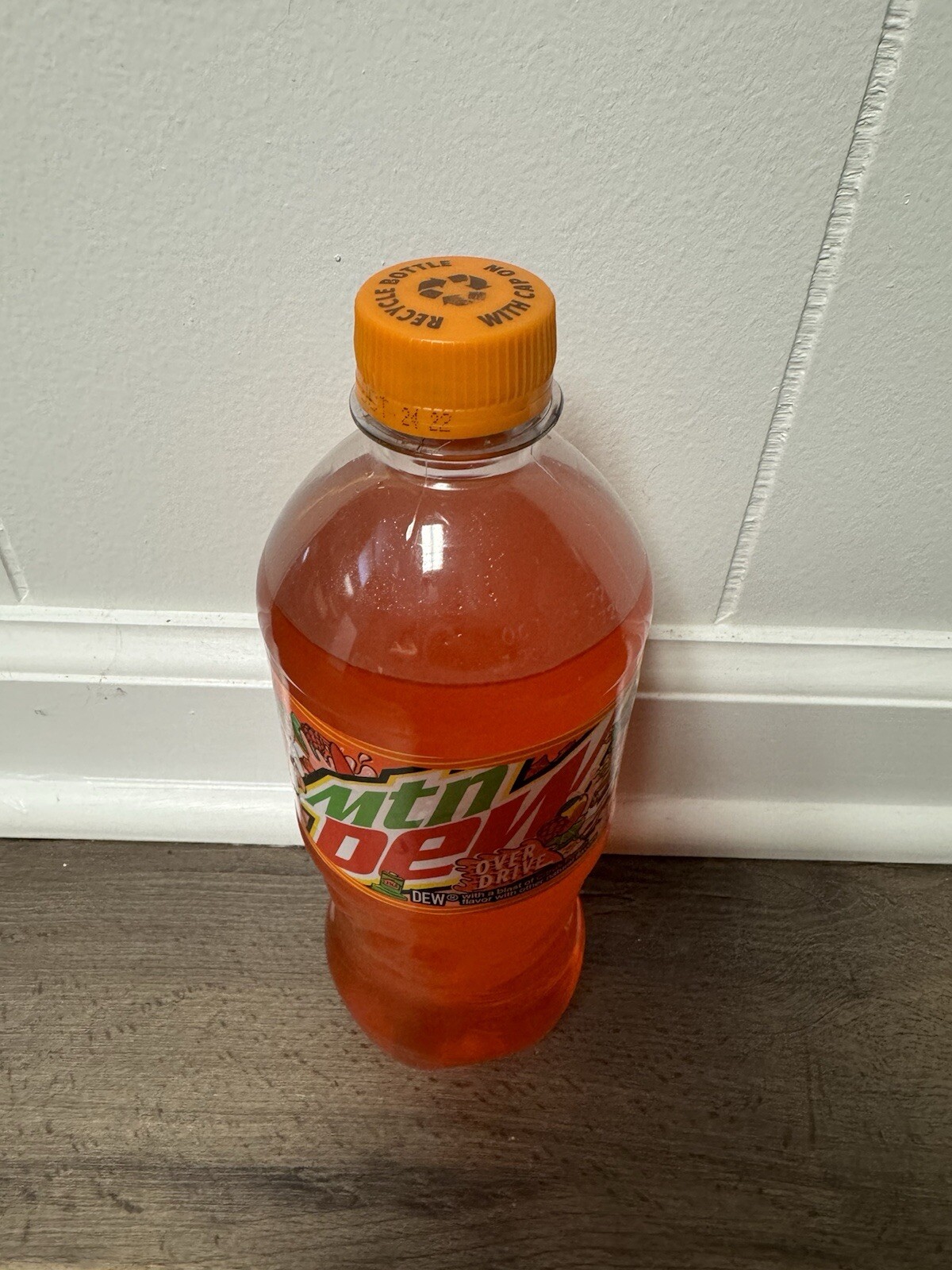 NEW Unopened Mountain Dew Overdrive 20 oz bottle Full