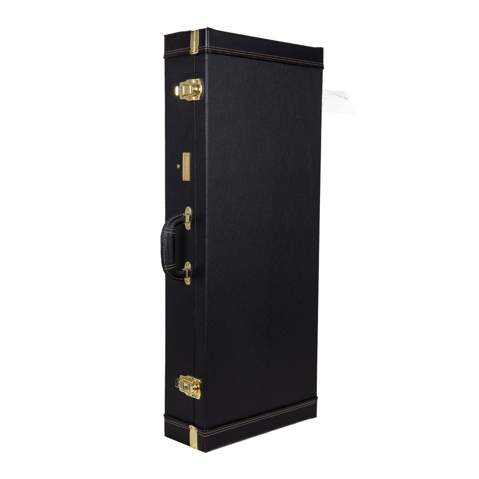 Crossrock Hard-Shell Wooden Case fits F-style Mandola-Stainless Steel Latches