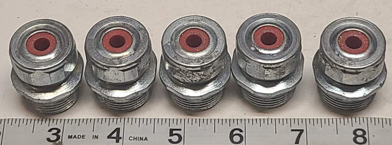 American Fittings CG75A250 3/4" Cord Grip Connector Steel Cord  .150-.250 (5PK)