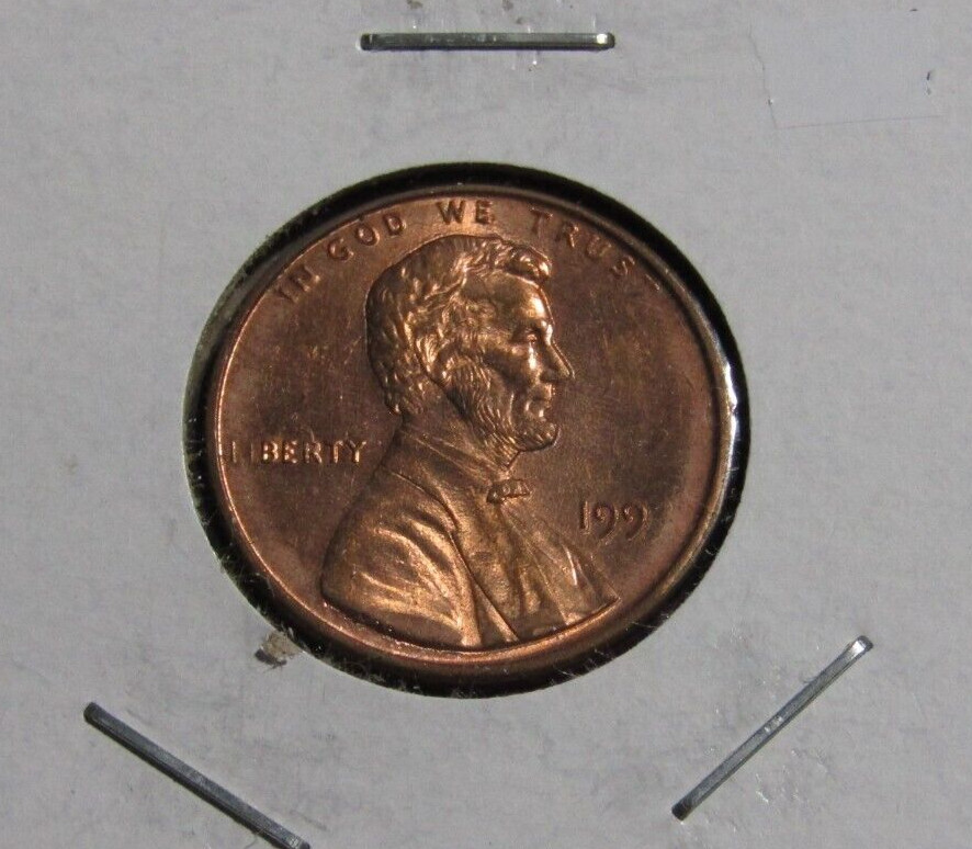 1993-P Memorial Cent Grease Filled Die #63 - Gem