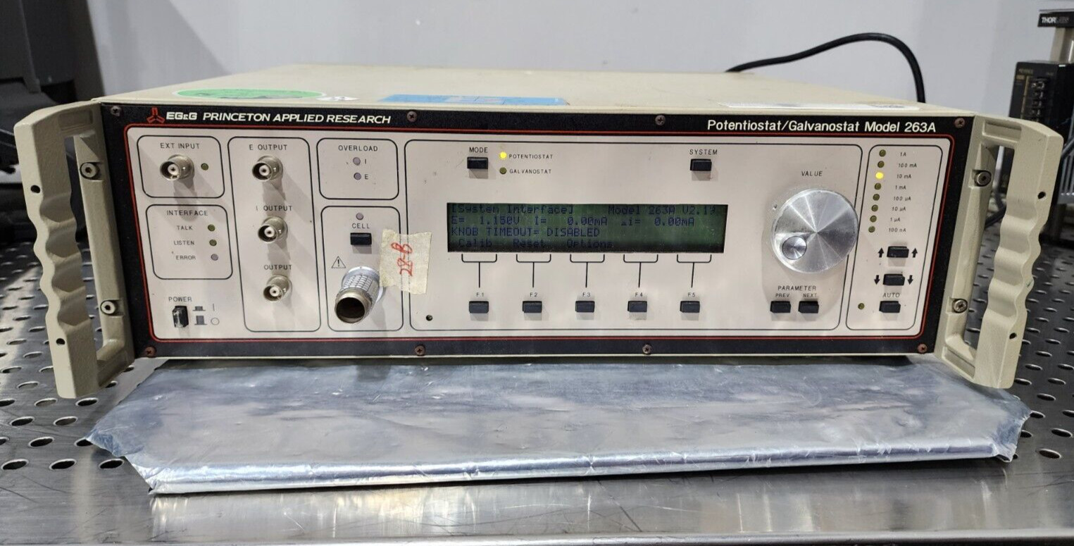 EG&G Princeton Applied Research 263A Potentiostat/Galvanostat