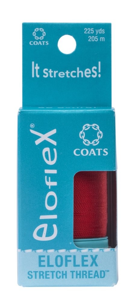 Eloflex Stretchable Thread Flexible Sewing Thread for Knit Fabrics Atom Red