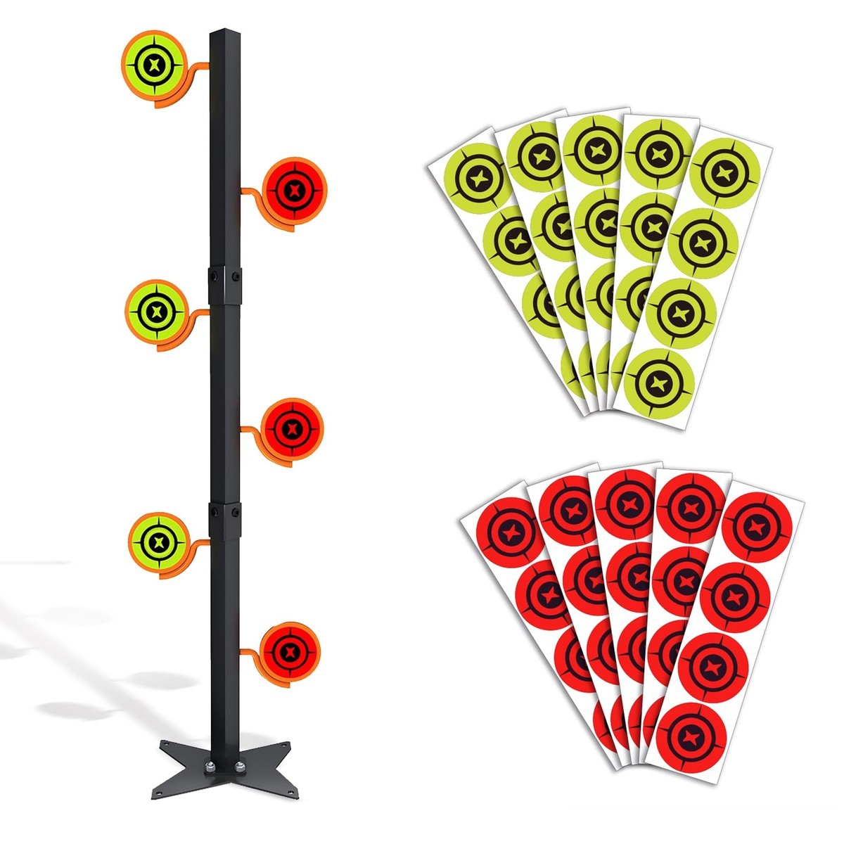 AIMAX OUTDOOR Dueling Tree Target Kit for .22 Rimfire - .22 Rifles & Handguns