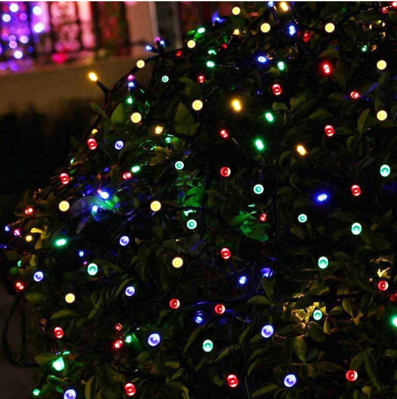 99Ft 300 LEDs Smart Color Changing String Lights App DIY and remote, RGB Color