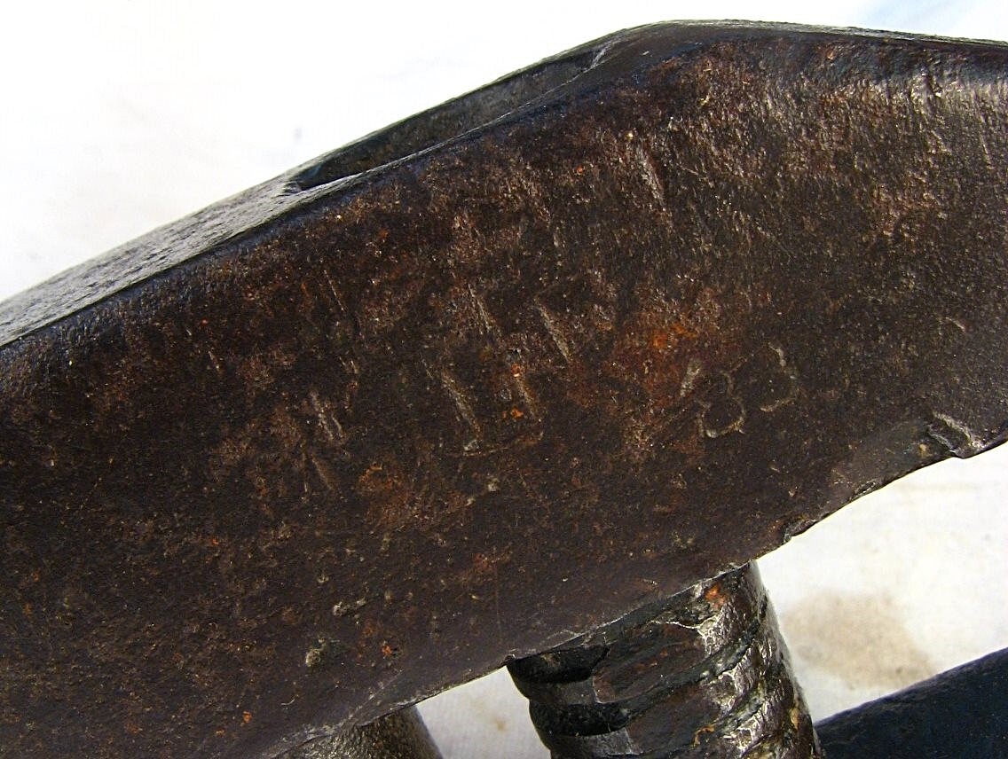 ANTIQUE ADJUSTABLE WRENCH *BLACKSMITH MADE* TWIST HANDLE