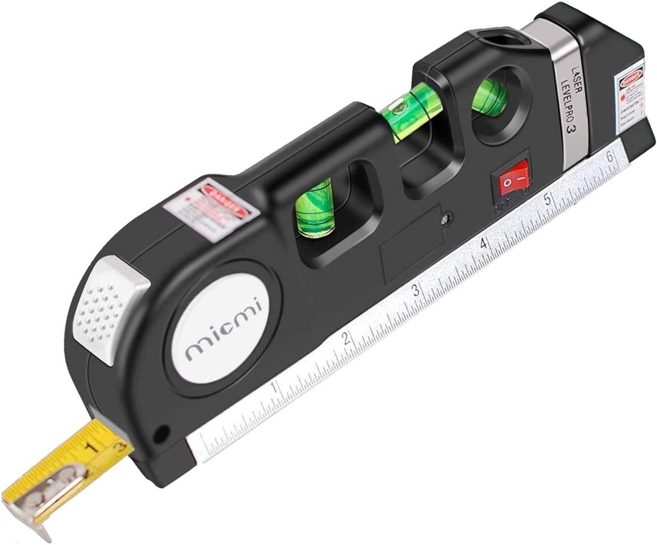 Automatic Laser Level & Tape Measure Ruler - Work Smart with Enhanced Precision
