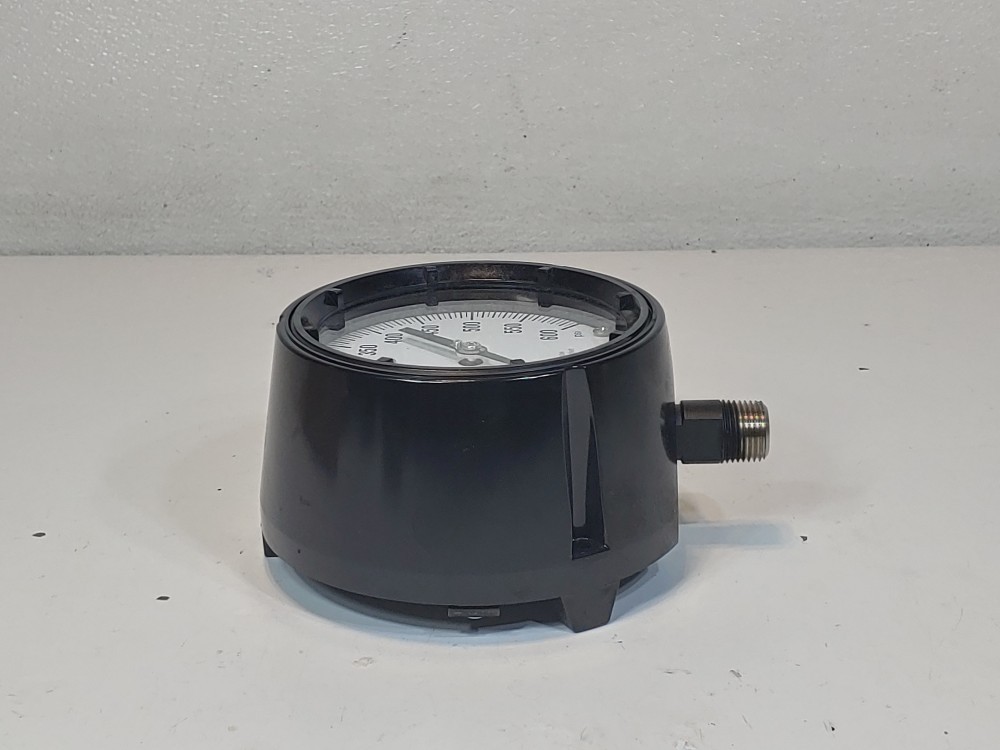 Ashcroft 45-1279-SS-04L-600# Pressure Duraguage 0-600PSI, 4.5 Dial 1/2" NPT LM