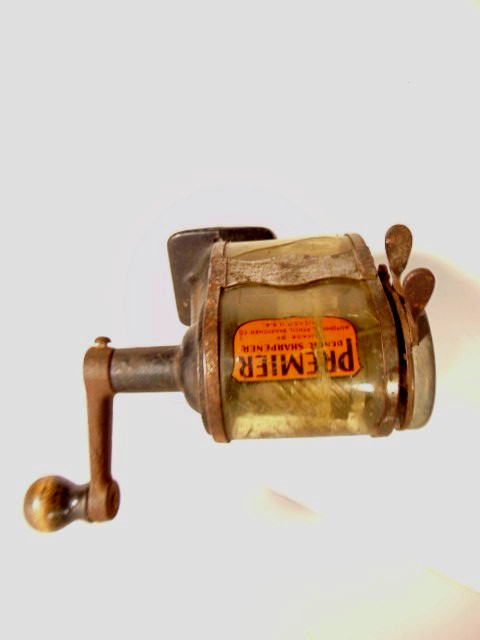 vintage Premier desk top Pencil Sharpener