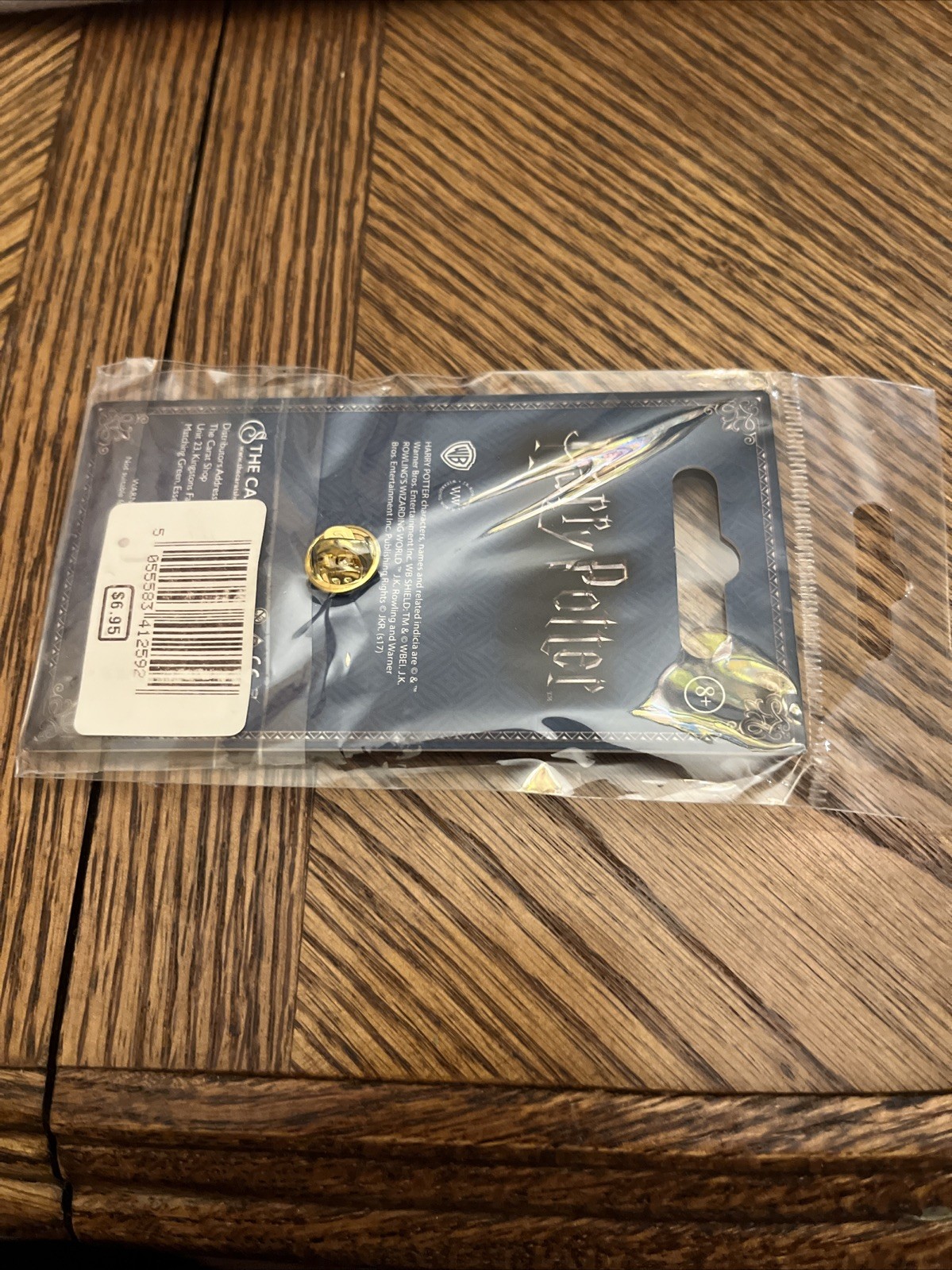 HARRY POTTER: FIXED TIME TURNER LAPEL PIN BADGE New Free Shipping
