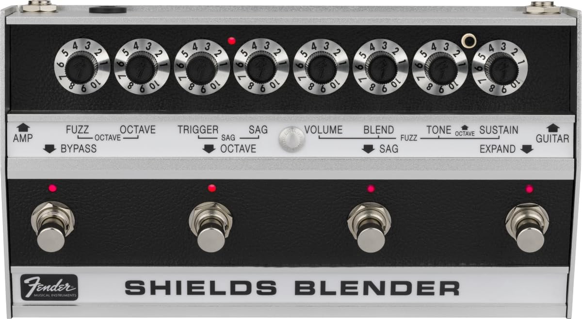 Fender Shields Blender Fuzz Kevin Shields Signature Guitar Effects Pedal