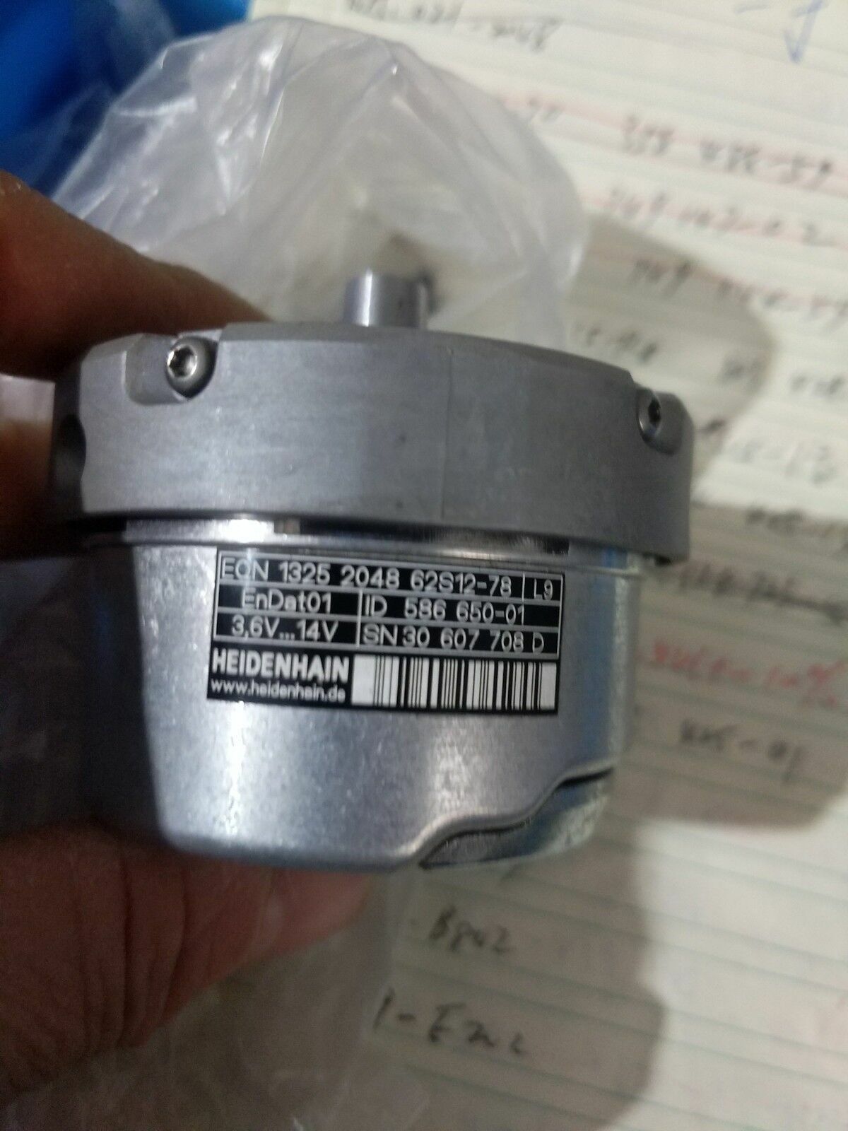 1pcs for disassembly machine HEIDENHAIN encoder 1325 2048 62S12-78 ID 586 650-01