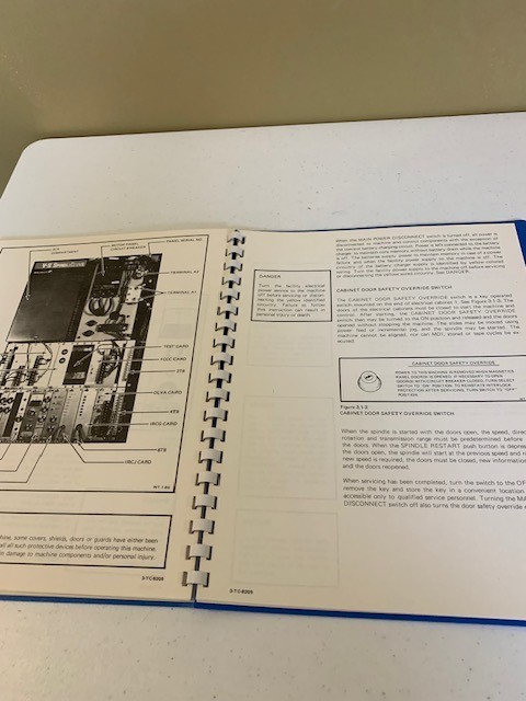 Cincinnati Milacron Service Manual for DC Spindle Drive