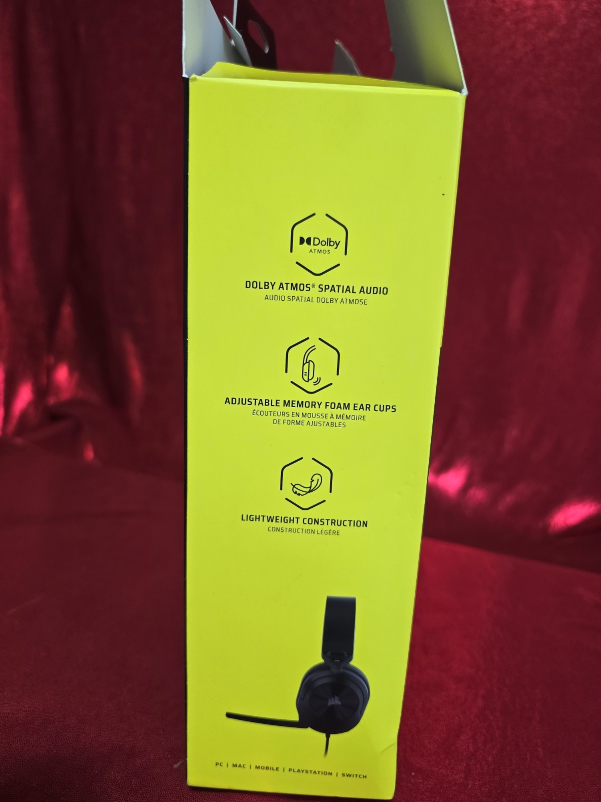 CORSAIR HS55 SURROUND V2 Multiflatform Gaming Headset