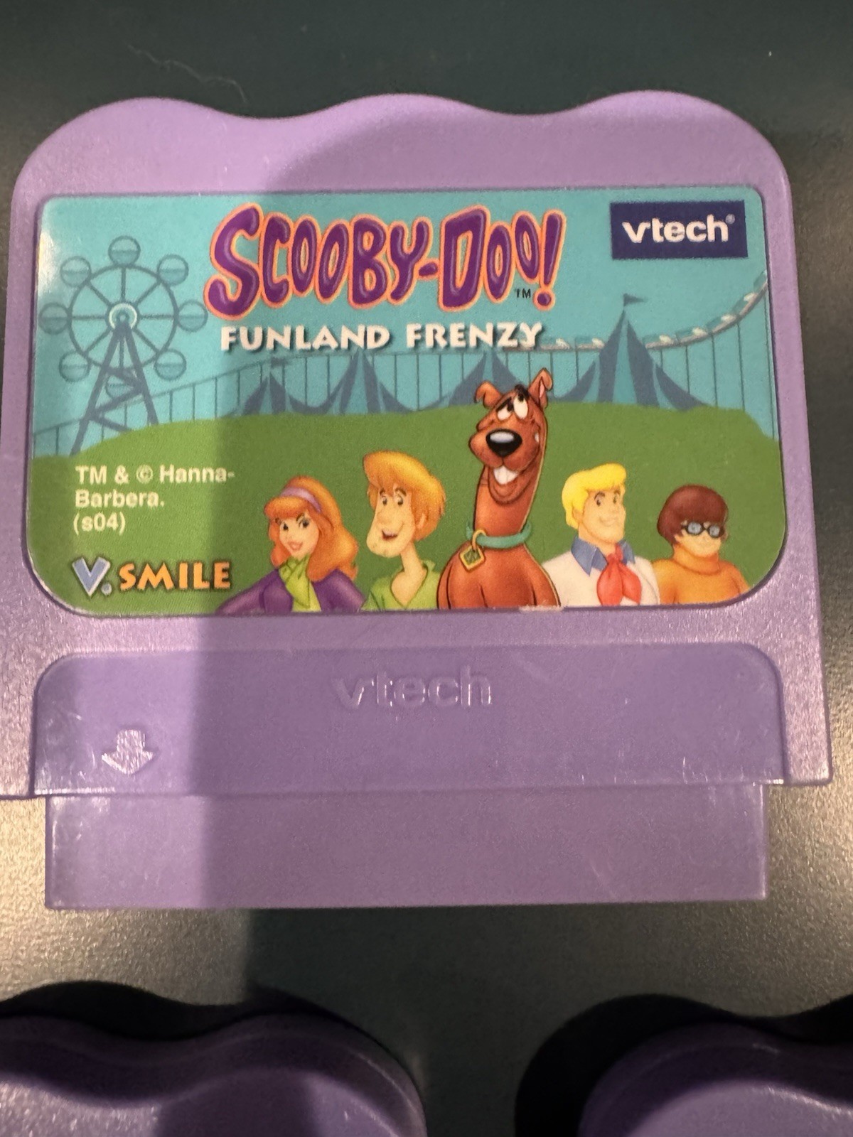 VTech V.Smile Game Cartridges Lot 3 Cinderella Scooby-Doo Alphabet Park Tested