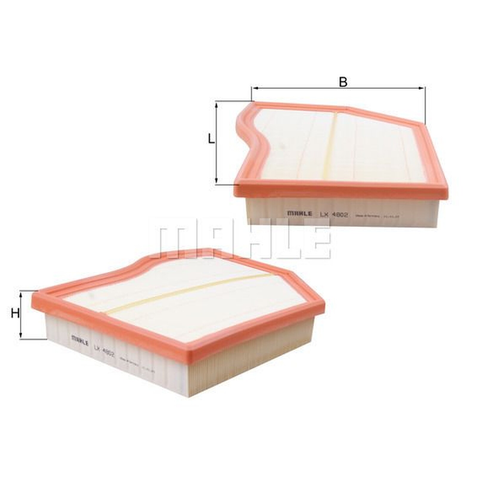 Mahle Air Filter LX4802 OEM High Quality To Fit Mercedes A Class W177