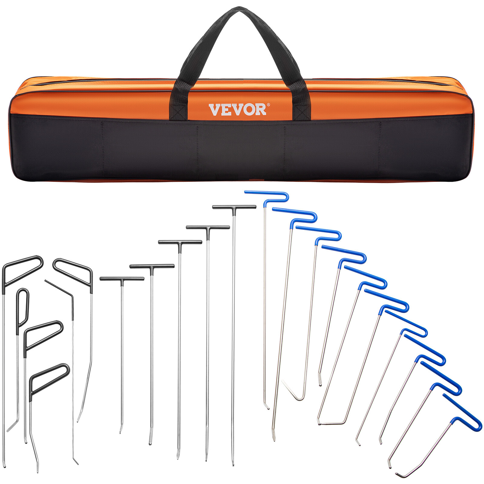 VEVOR 22 Pcs Car Dent Repair Kits Paintless Puller Rods Removal Tools Auto Body