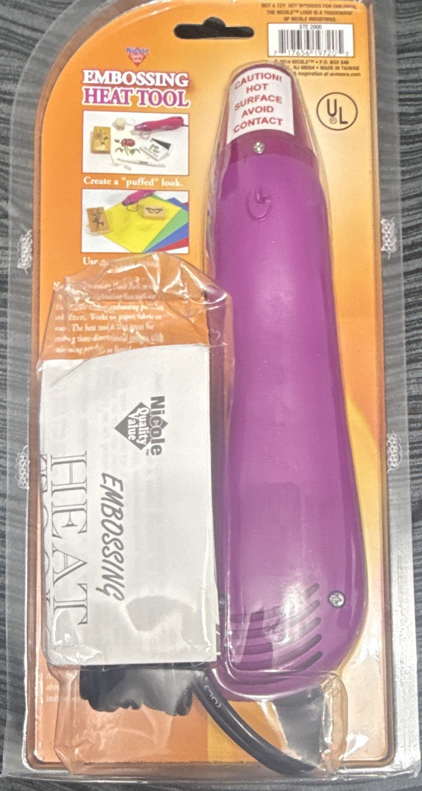 Nicole Embossing Heat Tool - Purple
