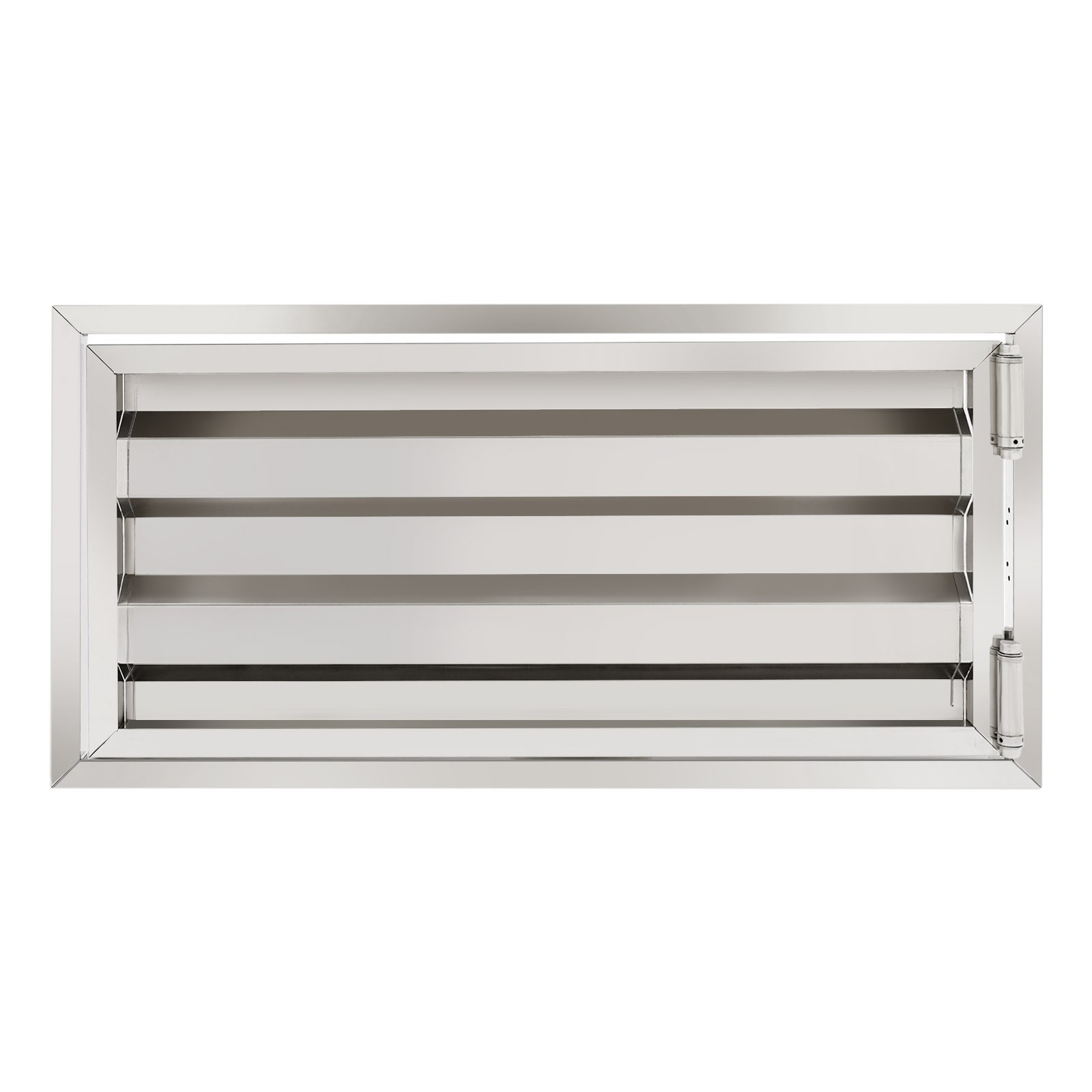 Stainless Steel Crawl Space Access Door 32"x16" Silver Attic Basement Vent Panel