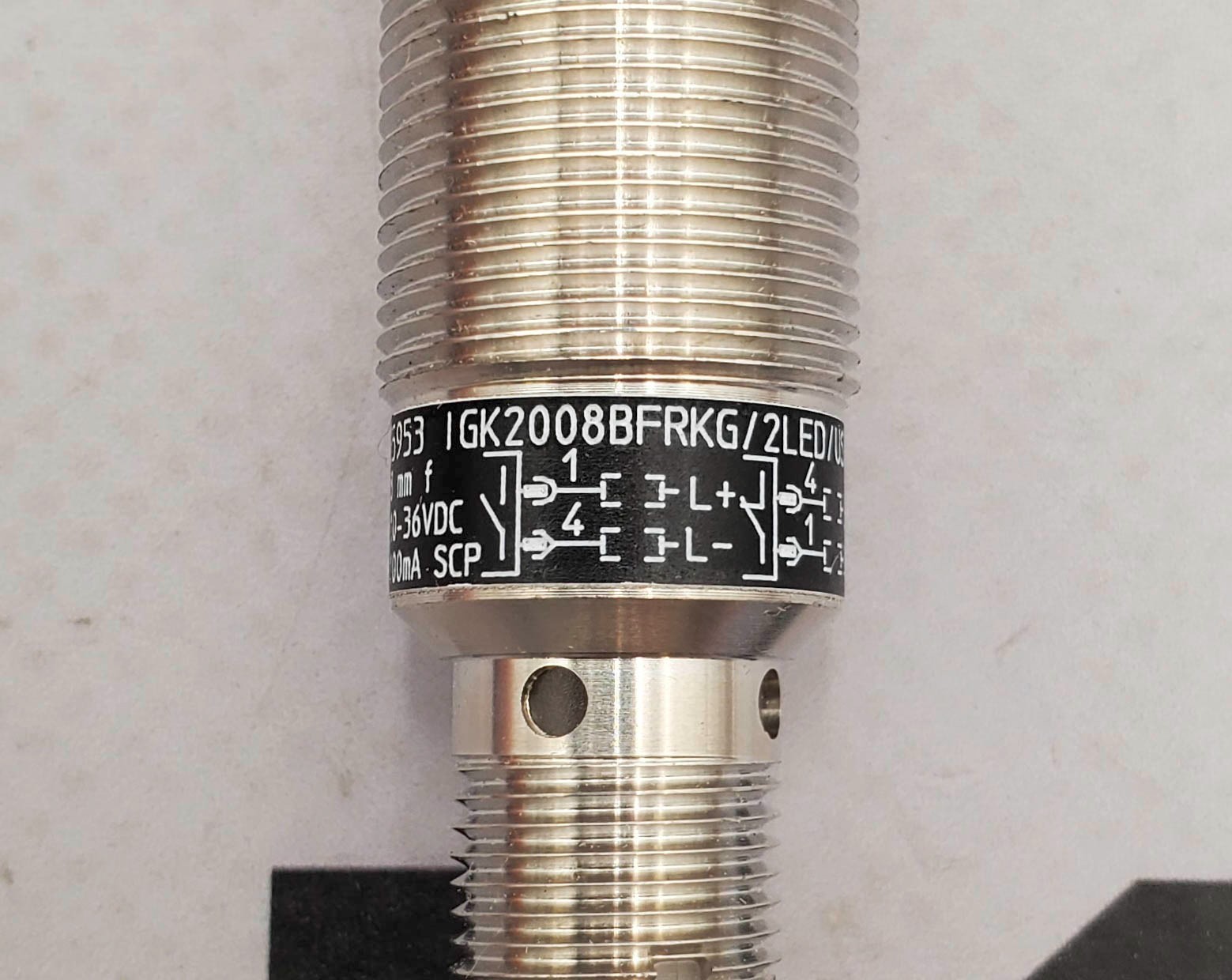 IFM IG5953 Quadronorm Inductive Sensor 10-36VDC